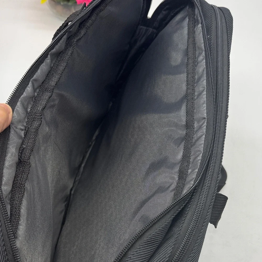 Solo New York Black Nylon Laptop Travel Bag TOT8392B